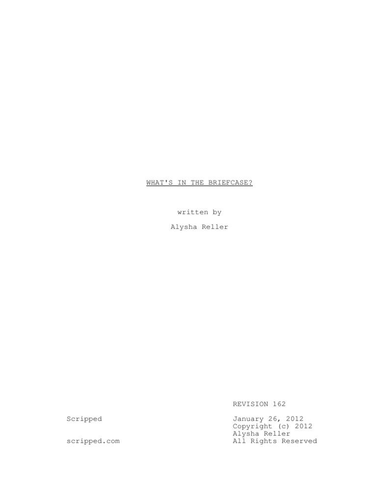 Whats in The Briefcase PDF