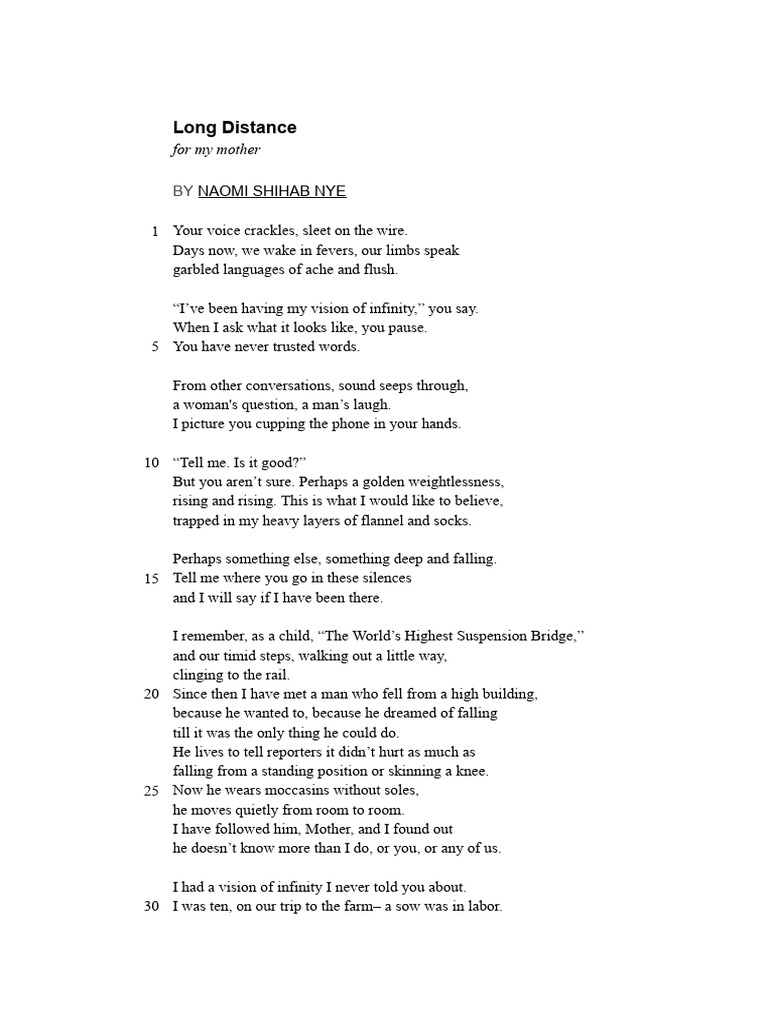 Long Distance Reflections on Infinity | PDF