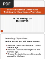 ACOG Guidelines for Due Date Estimation | PDF | Pregnancy | Obstetrics