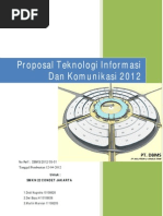 Proposal Teknologi Informasi Dan Komunikasi