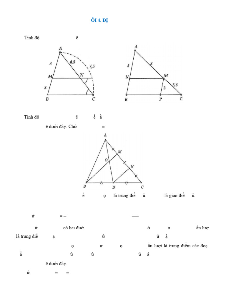 định lí ta lét | PDF