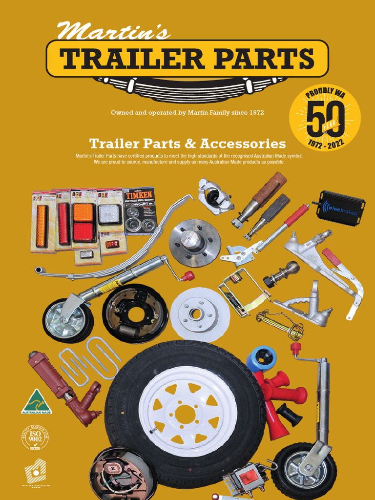 Martin's Trailer Parts O'Connor Location | PDF | Trailer (Vehicle ...