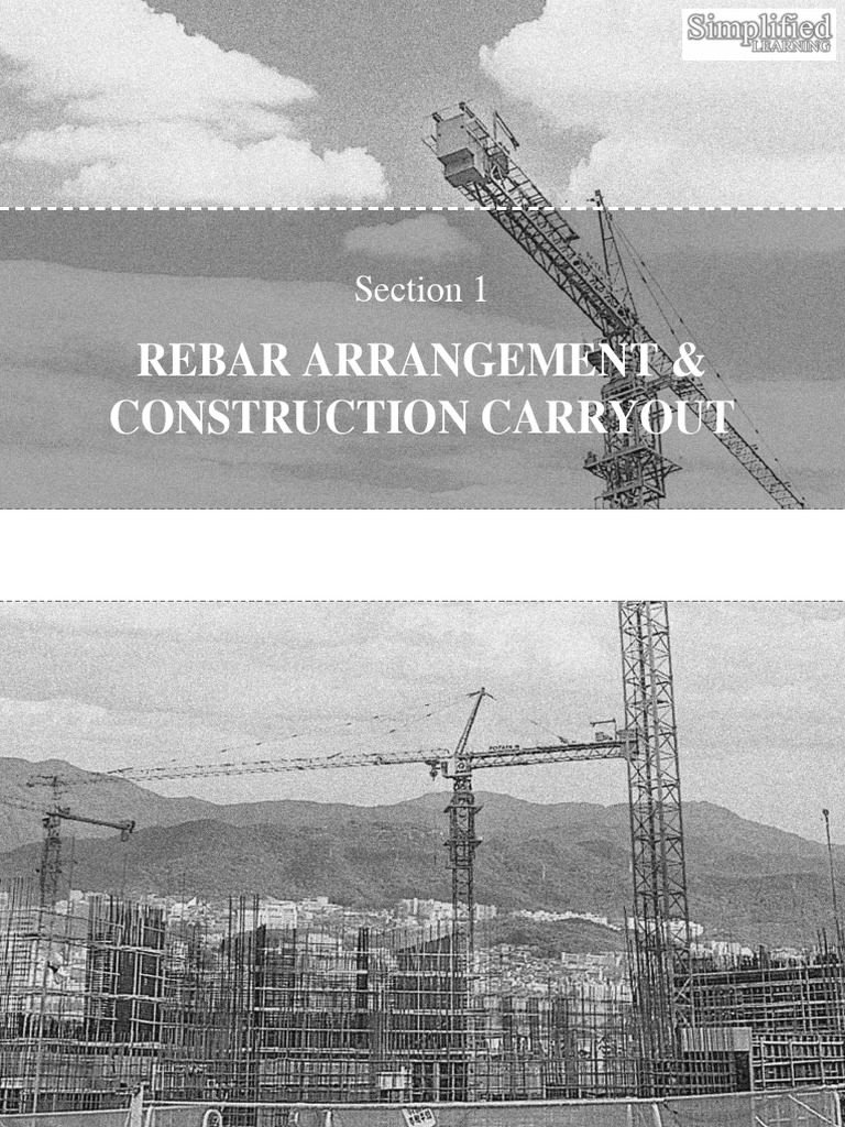 Rebar Arrangement and Drawing Guide | PDF | Concrete | Beam (Structure)