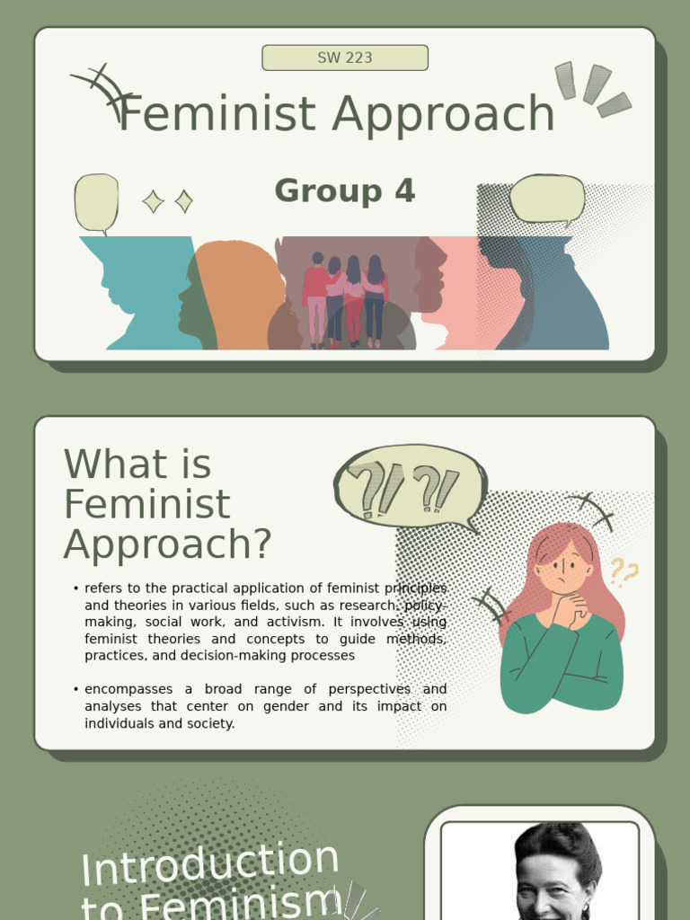 Overview of Feminist Approaches | PDF | Gender Studies | Feminism