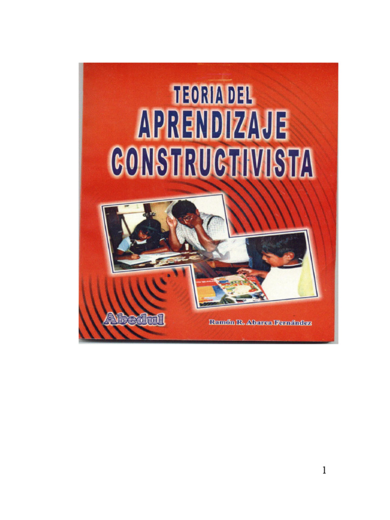Teoria Del Aprendizaje Constructivista Abarca | PDF | Hipótesis | Teoría