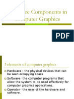 Hardware Components in Computer Graphics