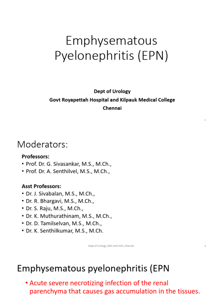 Guinfections Epn Converted 210611163729 | PDF | Kidney | Necrosis