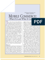 Mobile Commerce