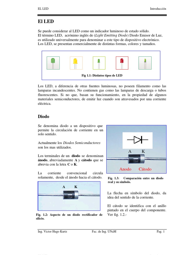 Guía Completa sobre LEDs y Resistores | PDF | Diodo | Diodo emisor de luz