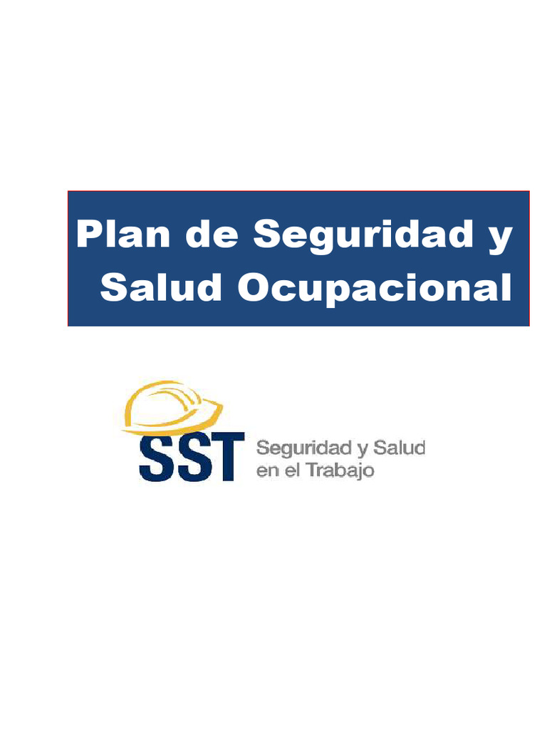 3.7 Plan de Seguridad y Salud Ocupacional Santa Rosa | PDF | Seguridad ...