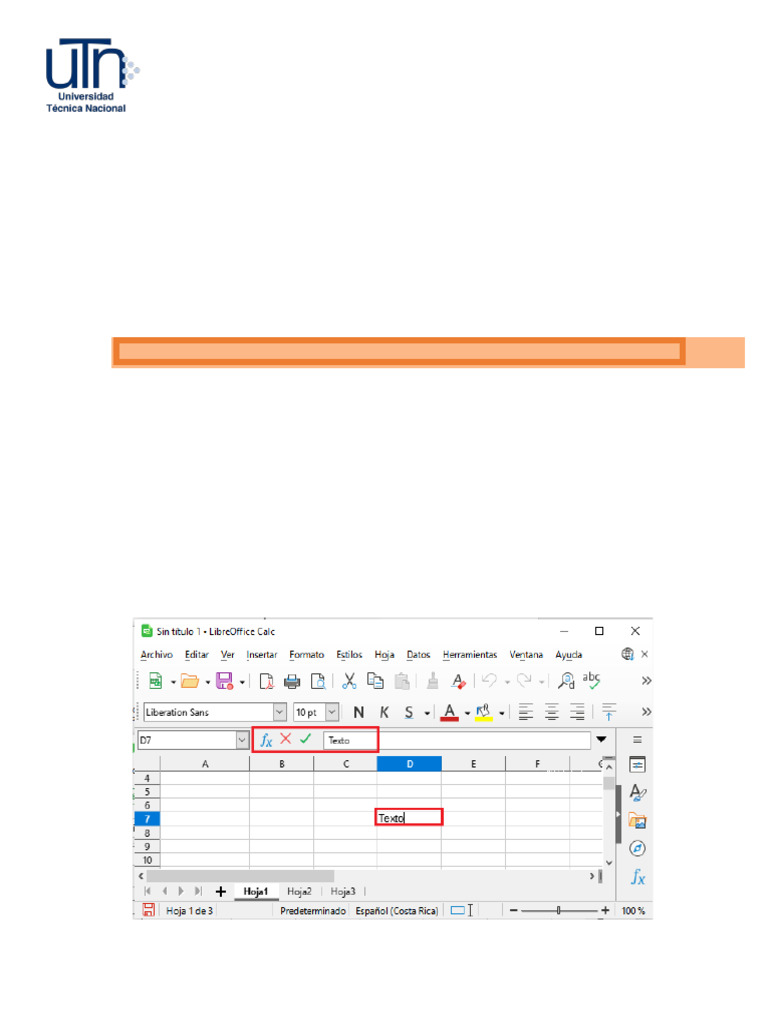 Fórmulas en LibreOffice Calc: Guía Práctica | PDF | Hoja de cálculo ...