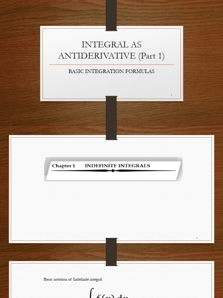 Basic Integration Formulas Explained | PDF | Integral | Mathematical ...