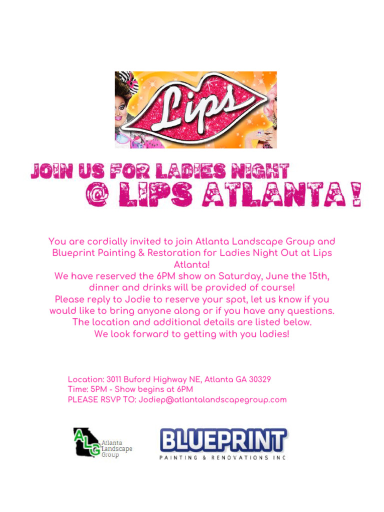 Lips Event Flier | PDF