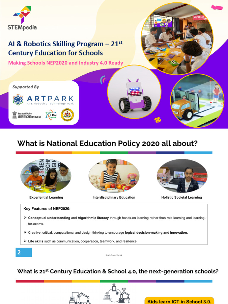 Agilo's NEP2020 Skilling Program | PDF | Artificial Intelligence ...