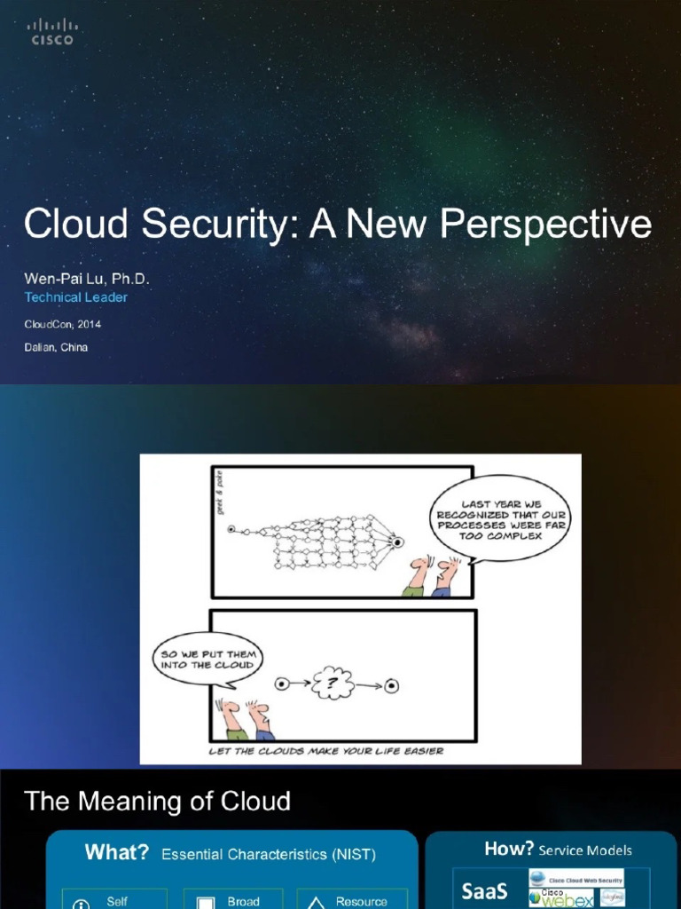 Cloud Security - A New Perspective | PDF