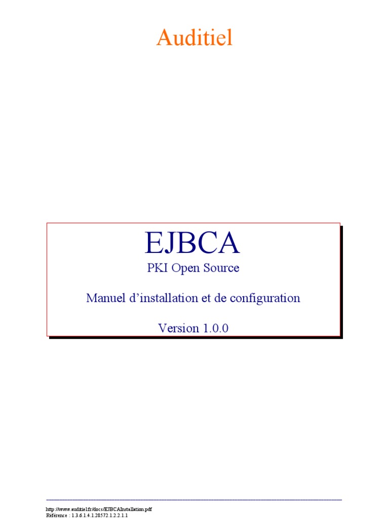 Ej BC A Installation | PDF | Java (Langage de programmation) | Serveur ...