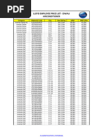 Hire Purchase Price List for Appliances | PDF | Power Inverter