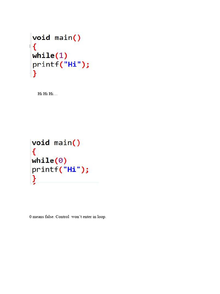 Loop Control Structures Explained | PDF