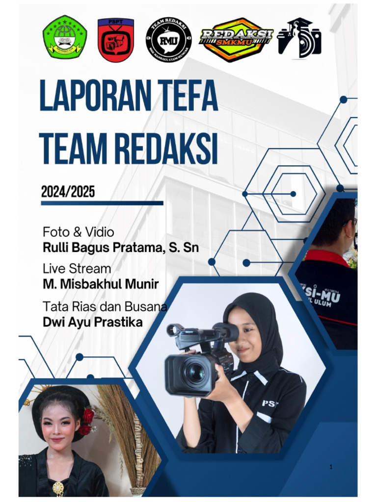 Laporan TEFA Redaksi Broadcasting 2024 | PDF