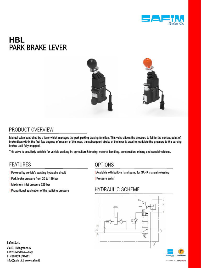Safim Brake Systems Overview | PDF | Brake | Valve