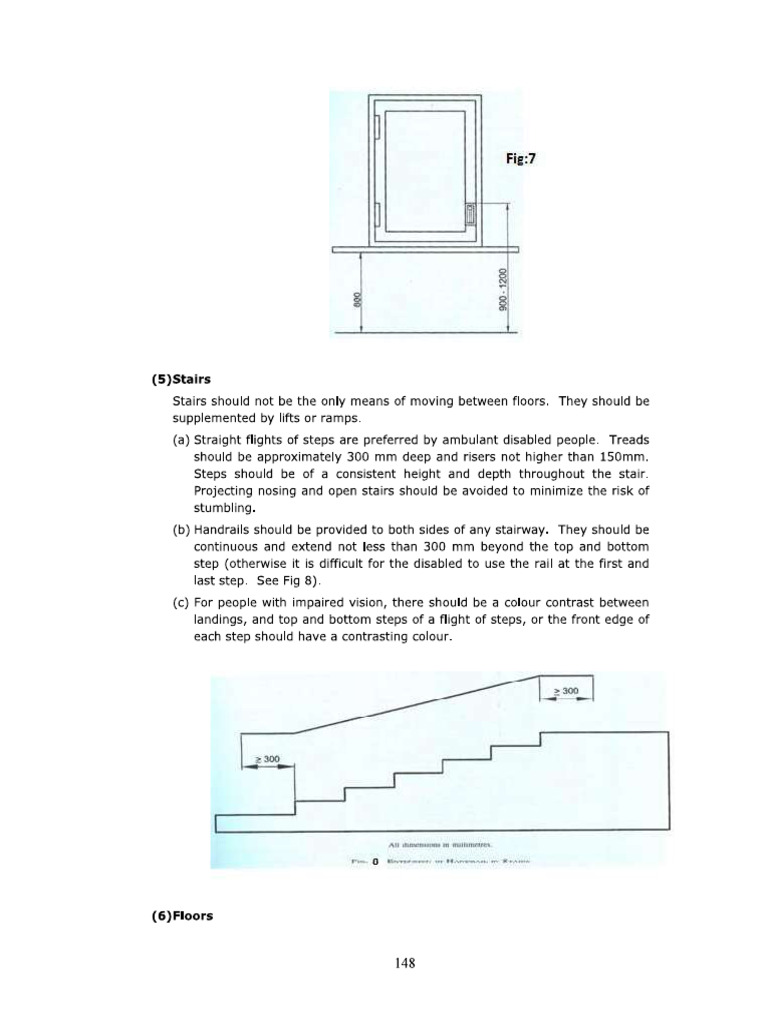 Stair Tread & Riser Dimensions | PDF