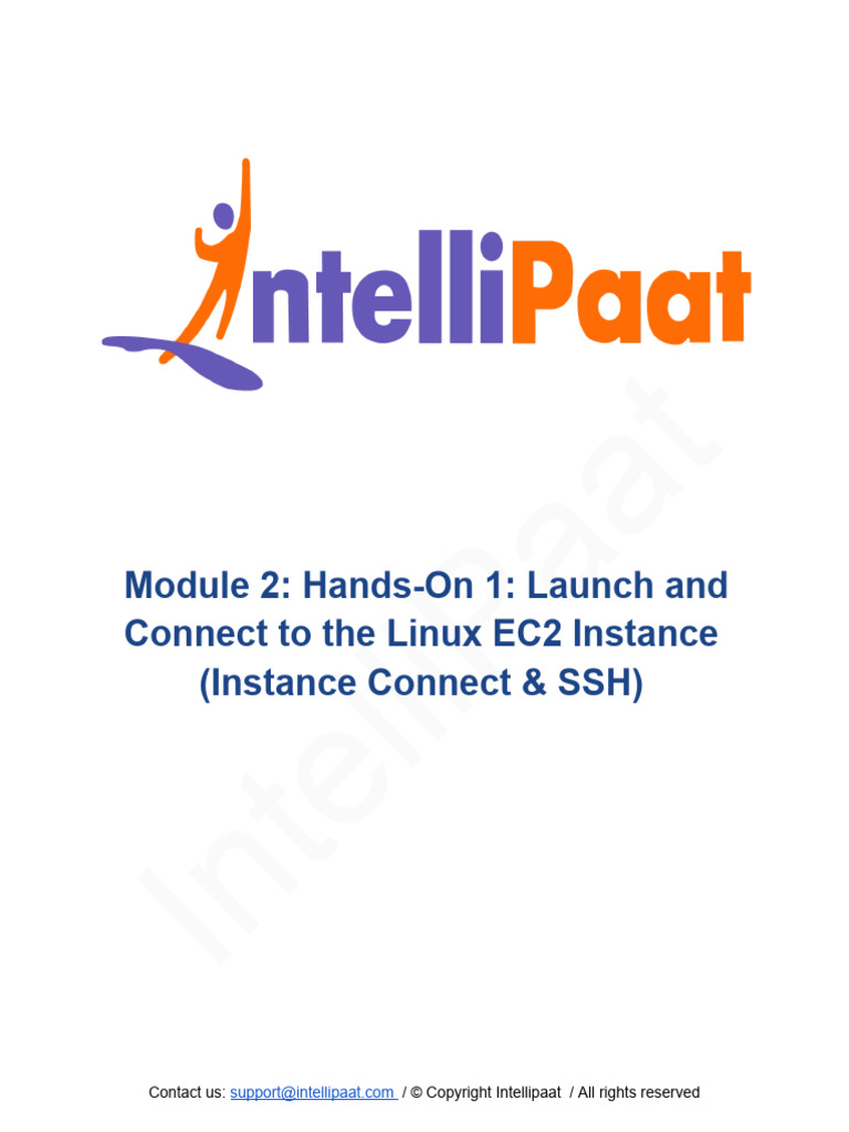 Connect to Linux EC2 Instance Guide | PDF | Computing | Internet