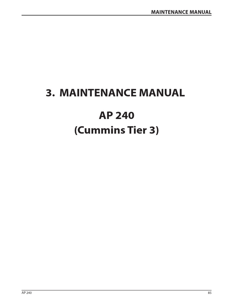 Ammann SM Ap240 | PDF | Motor Oil | Lubricant