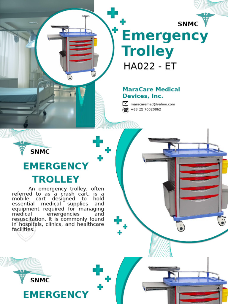 Emergency Trolley Setup and Benefits | PDF | Cardiopulmonary Resuscitation