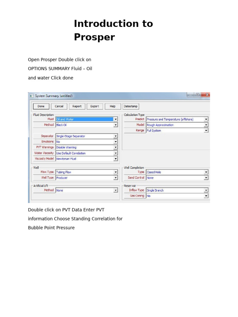 Prosper Software Example Guide | PDF