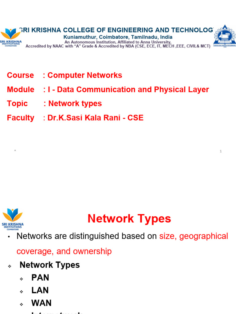 1 3 Network Types Pdf Computer Network Network Switch