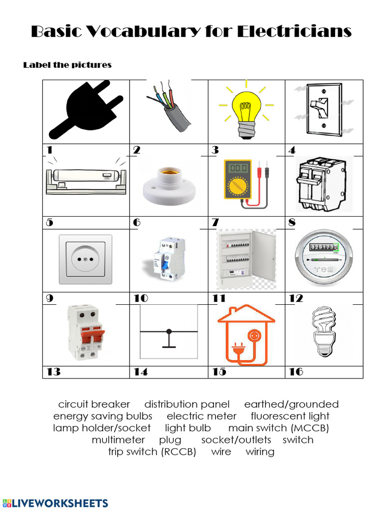 Essential Vocabulary for Electricians | PDF