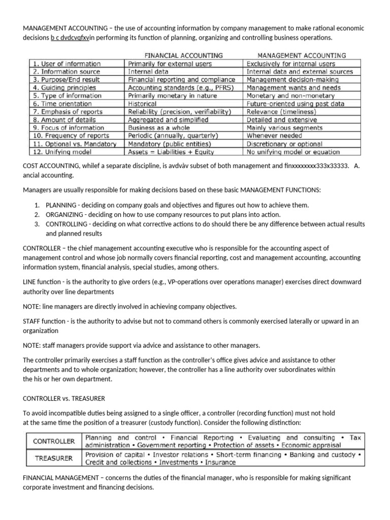 Management Accounting | PDF | Management Accounting | Business