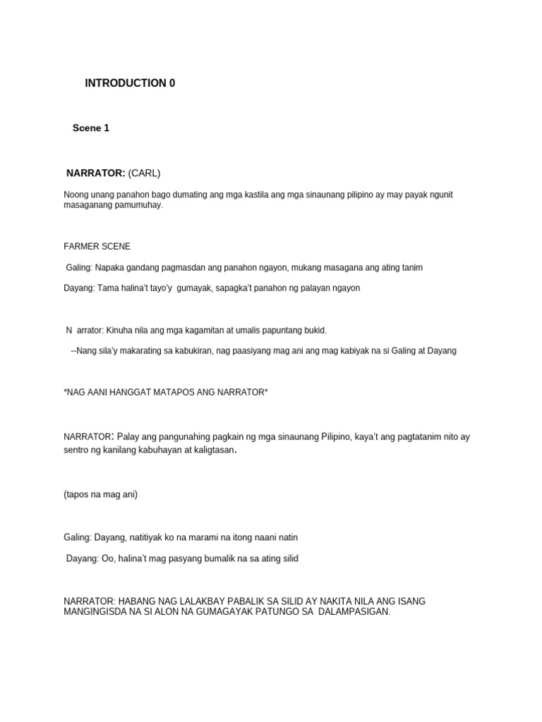 Phil His Script Final | PDF