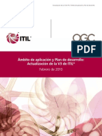 Manual - ITILV3 Scope and Development Plan Spanish