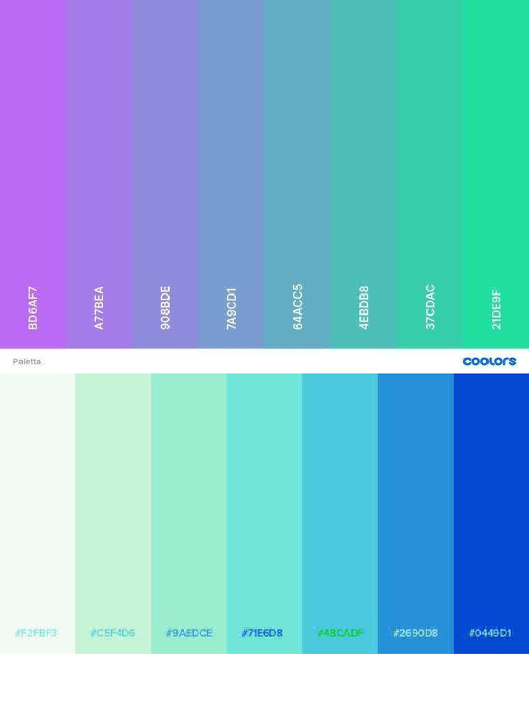 Template Color Palettes | PDF