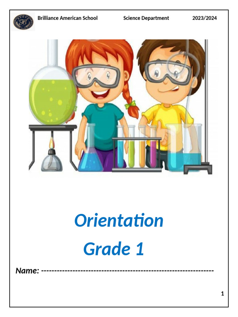 Science Orientation 2022 | PDF