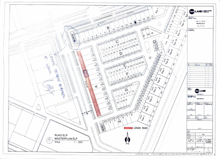 Masterplan for Ruko Development | PDF