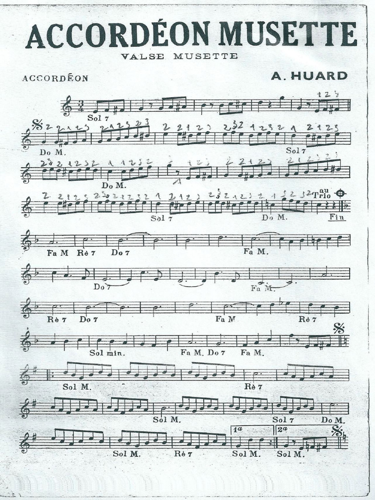 Accordeon Musette | PDF