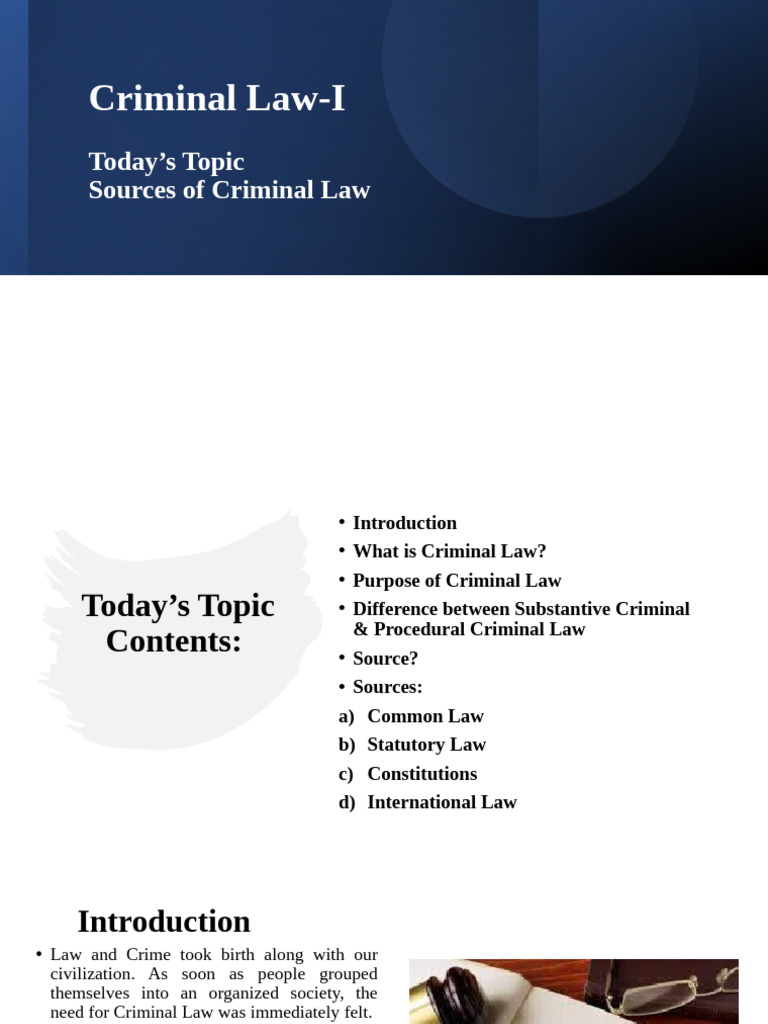 Sources-of-Criminal-Law-13022025-111341am | PDF | Crimes | Crime & Violence