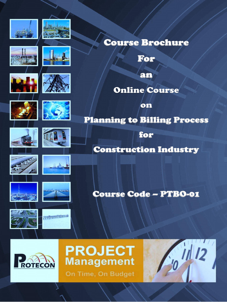 Online Course: Planning to Billing in Construction | PDF | Project ...