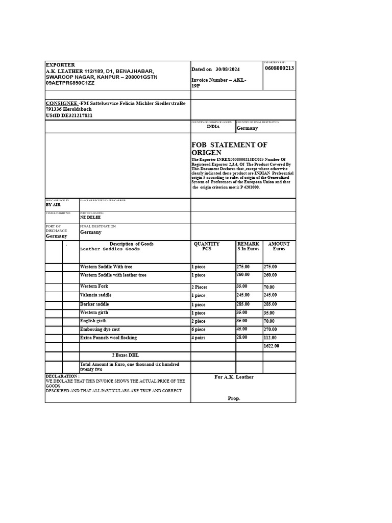 Local Guide Program Invoice Details | PDF | Equestrianism
