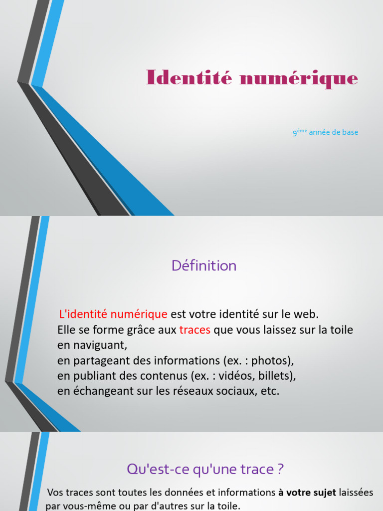 Comprendre l'identité numérique | PDF | Cookie (informatique ...
