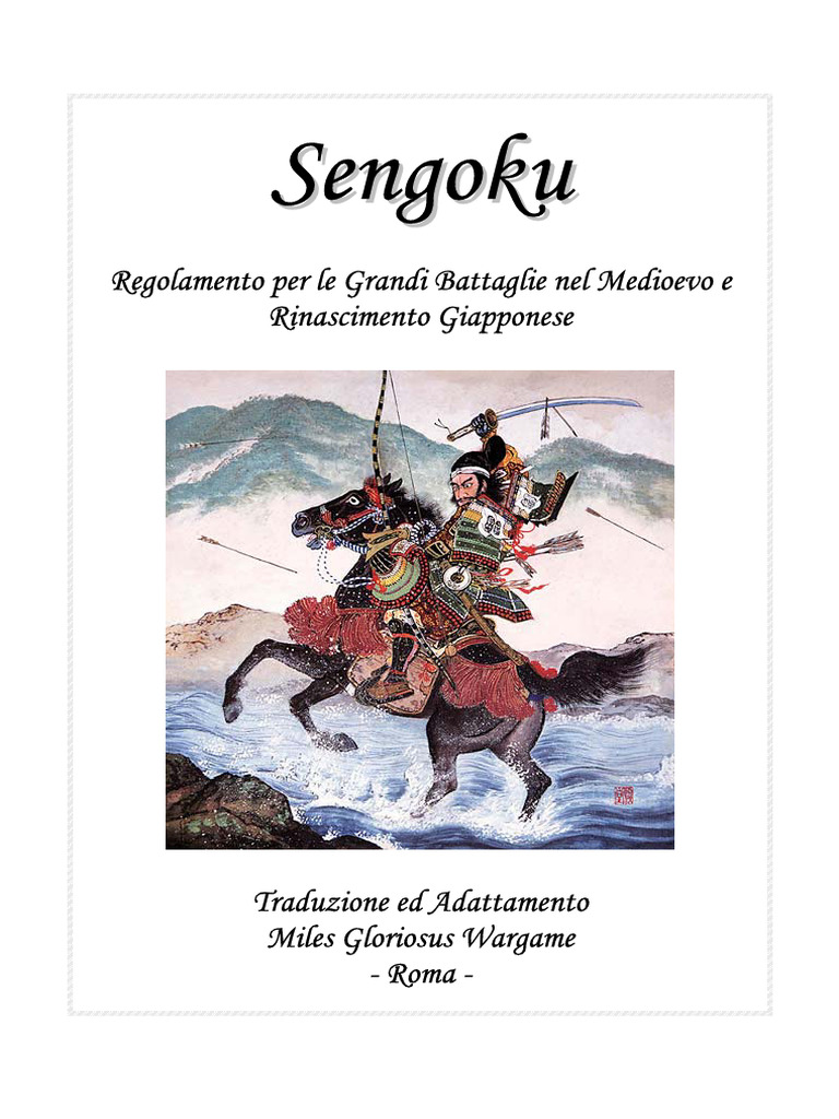 SENGOKU 20 Ita | PDF
