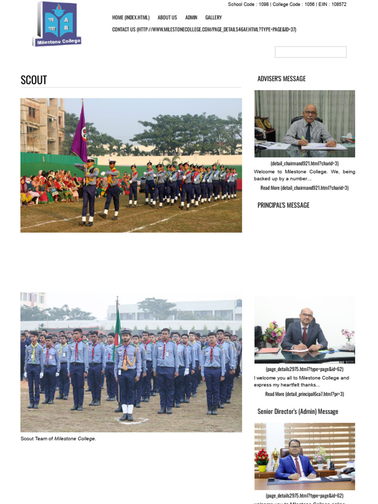 Milestone School & College Admissions Guide | PDF | Internet | World ...