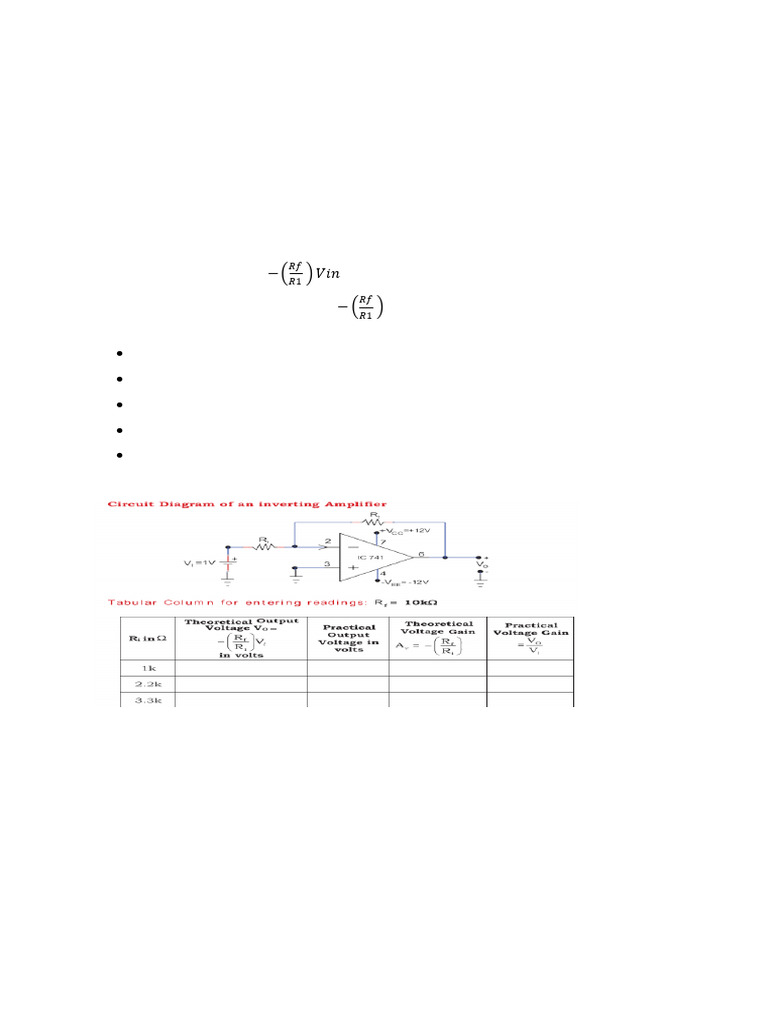 Ii Year Lab Manual | PDF | Operational Amplifier | Amplifier