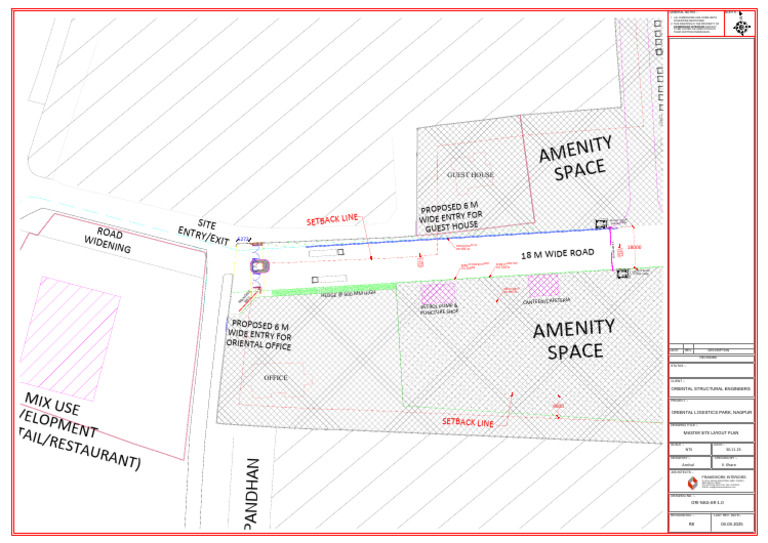 Master Site Layout Plan for Mixed Use Development | PDF