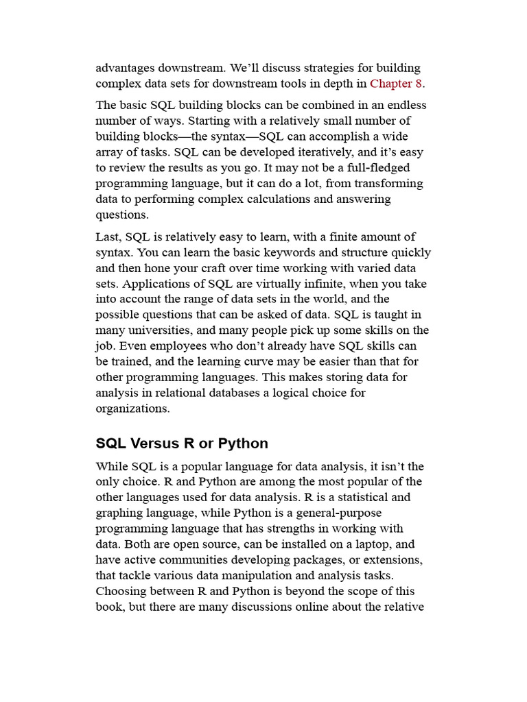 SQL for Data Analysis: Key Insights | PDF | Sql | Databases
