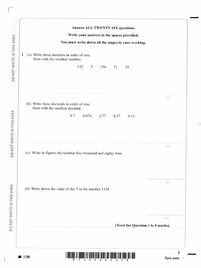 Y11 Foundation Maths Paper 2 Predicted Questions | PDF