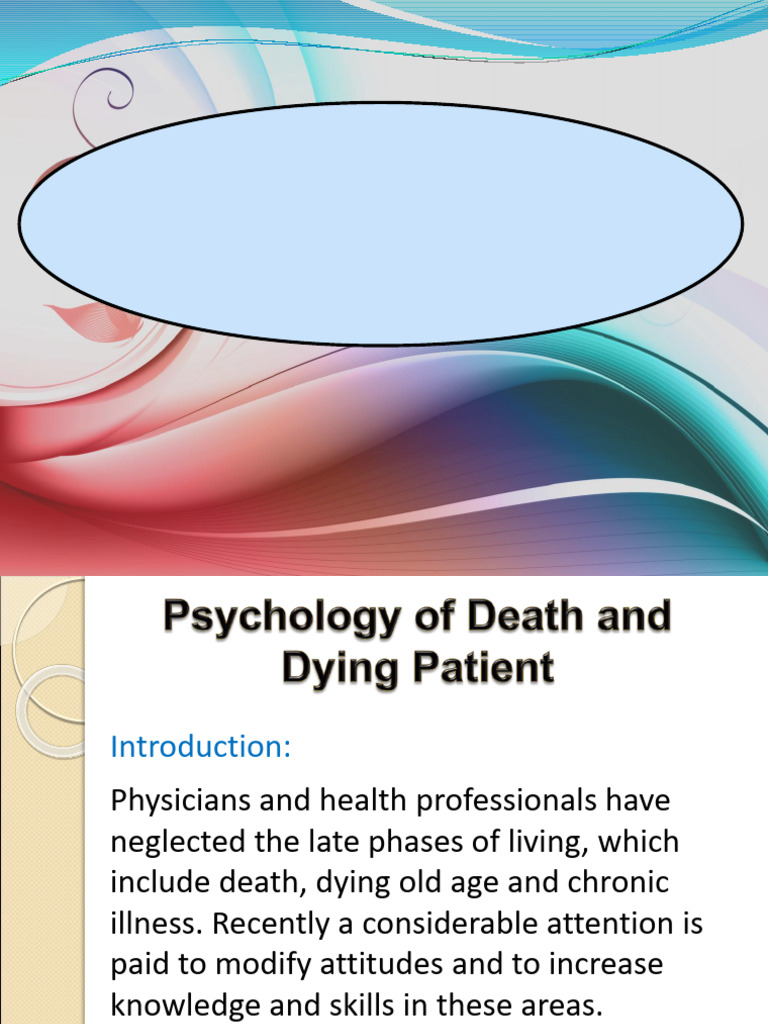 Understanding Death and Dying Psychology | PDF | Grief | Major ...
