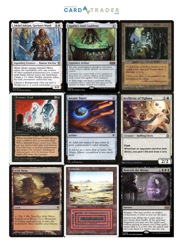Deck Terra MTG | PDF